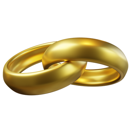 Two Wedding Rings Clipart Transparent Background, Two Gold Wedding Rings  Tied With Red Ribbon Bow Realistic Composition On White Background Vector  Illustration, Church, Wedding, Illustration PNG Image For Free Download