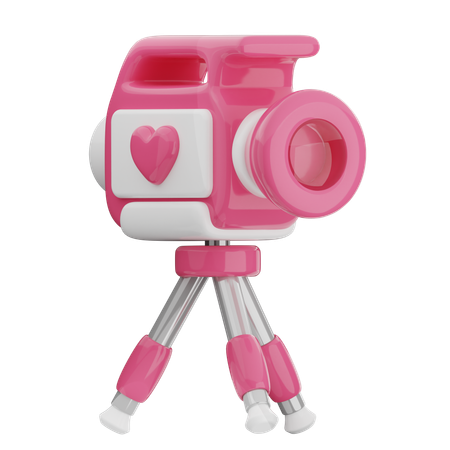 Wedding Video Camera  3D Icon