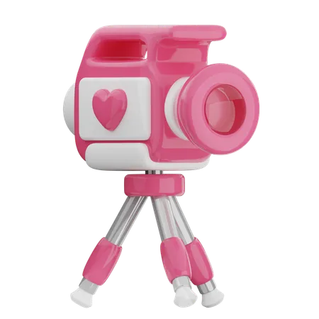 Wedding Video Camera  3D Icon