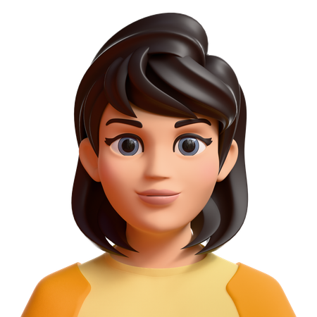 Weibliche Charaktere  3D Icon