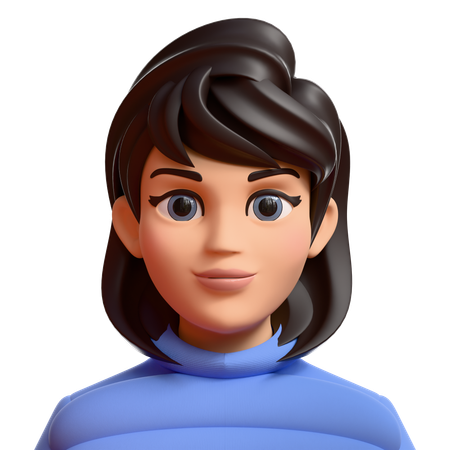 Weibliche Charaktere  3D Icon