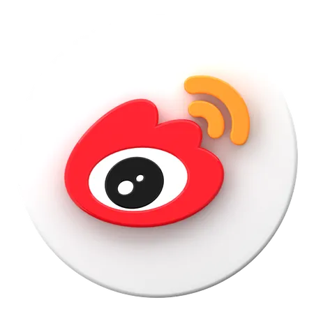 Weibo  3D Icon