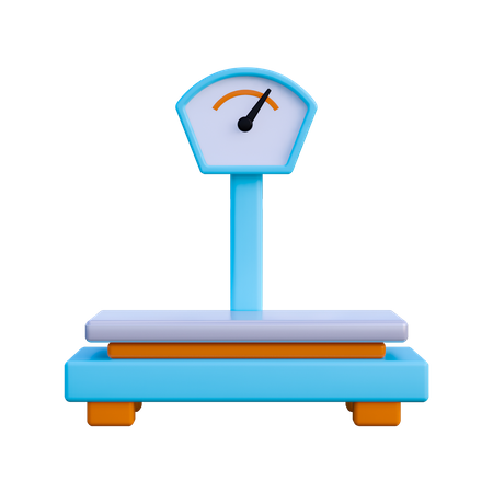 Weigh Scale  3D Icon