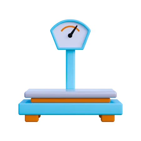 Weigh Scale  3D Icon