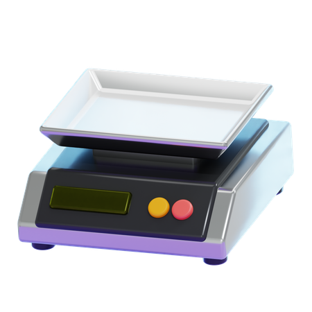 WEIGHING MACHINE  3D Icon