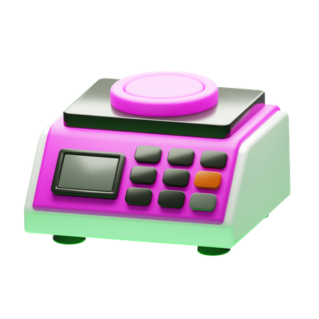 WEIGHING MACHINE  3D Icon