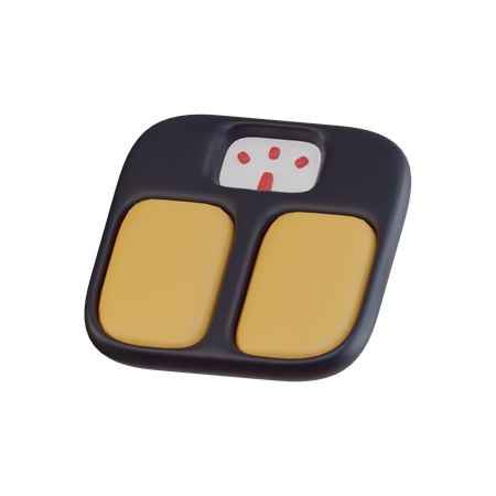 体重計  3D Icon