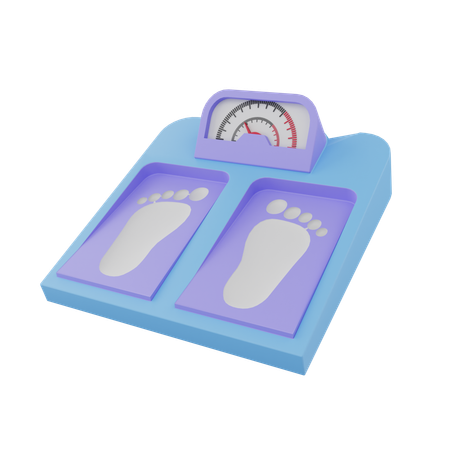 Weighing Scale  3D Icon