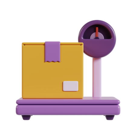 Weighing Scale  3D Icon