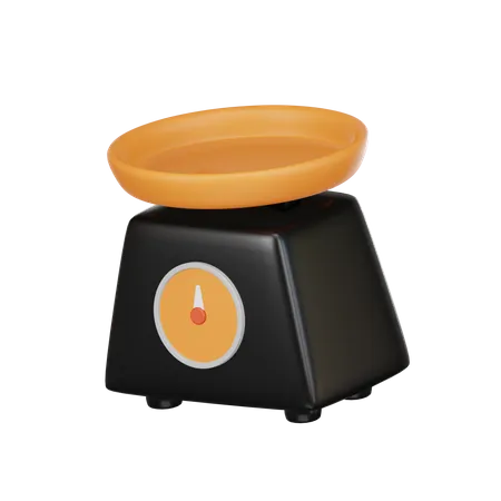 Weighing Scale  3D Icon