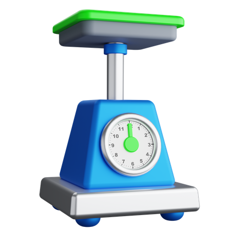 Weighing Scale  3D Icon