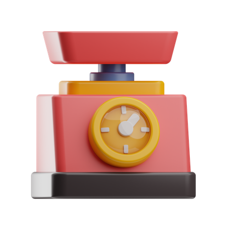 Weighing Scale  3D Icon