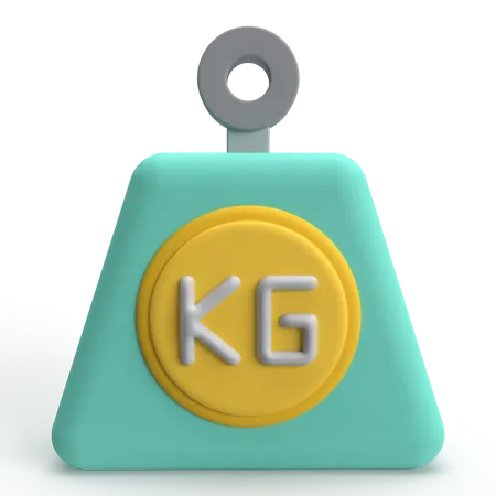 Weight  3D Icon