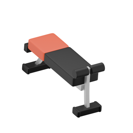 Weight Bench  3D Icon