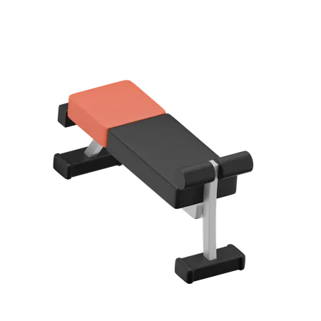 Weight Bench  3D Icon