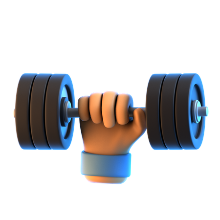 Weight Lifting  3D Icon