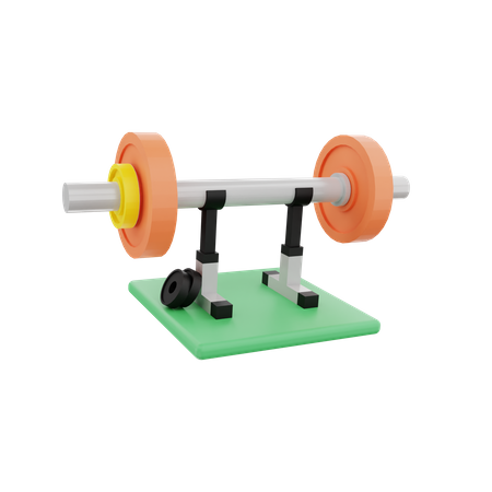 Weight Lifting  3D Icon