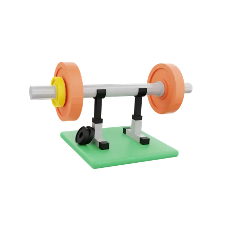 Weight Lifting  3D Icon