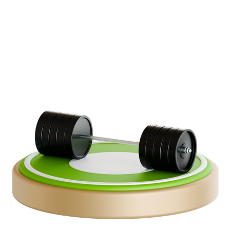 Weight lifting  3D Icon