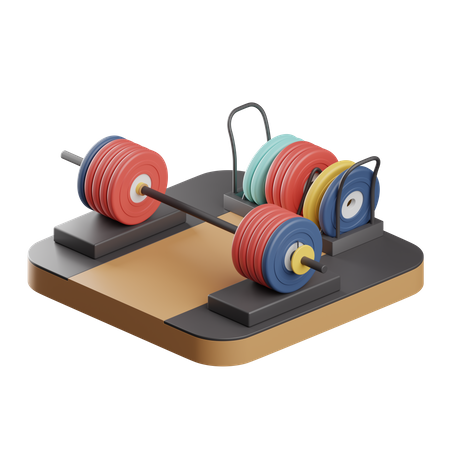 Weight Lifting  3D Icon