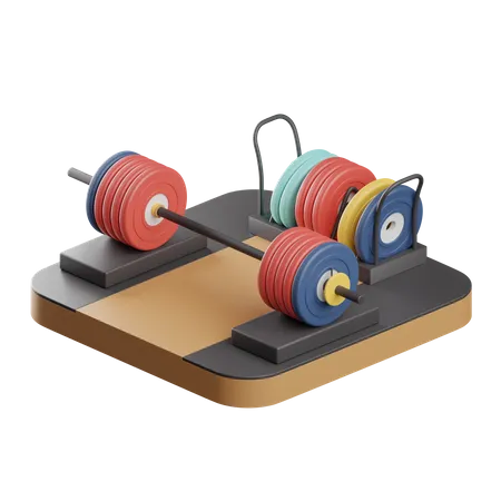 Weight Lifting  3D Icon