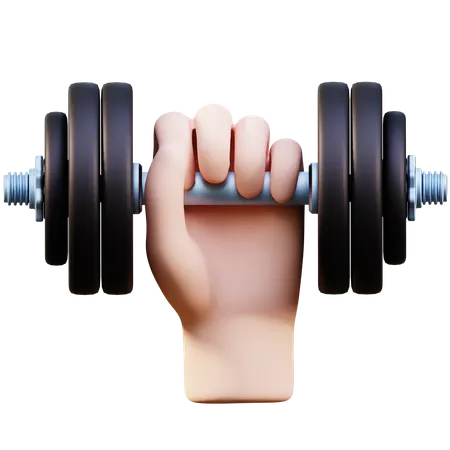 Weight Lifting  3D Icon