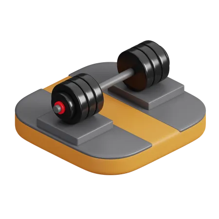 Weight Lifting  3D Icon