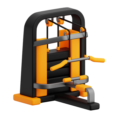 Weight Machine  3D Icon