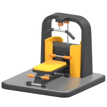 Weight Machine  3D Icon