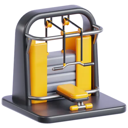 Weight Machine  3D Icon