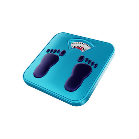 Weight Machine  3D Icon