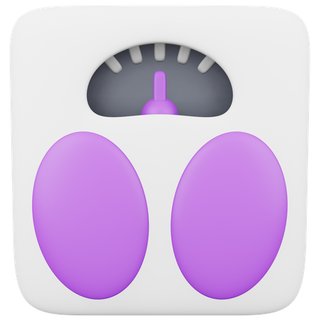 Weight Machine  3D Icon