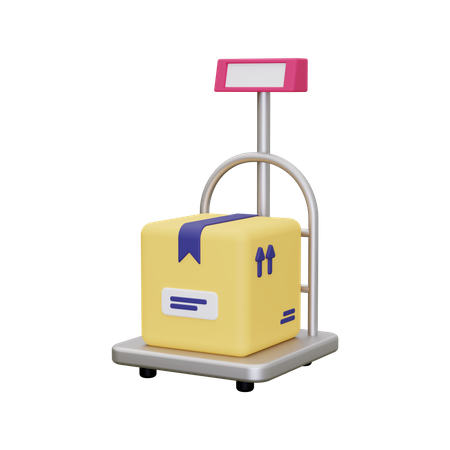 Weight Measuring Device  3D Icon