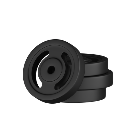 Weight Plate  3D Icon