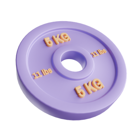 WEIGHT PLATE  3D Icon