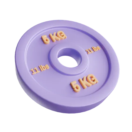 WEIGHT PLATE  3D Icon