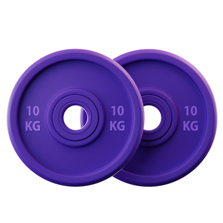 Weight Plates  3D Icon