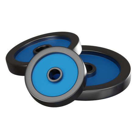 Weight Plates  3D Icon