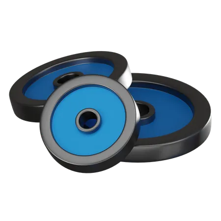 Weight Plates  3D Icon