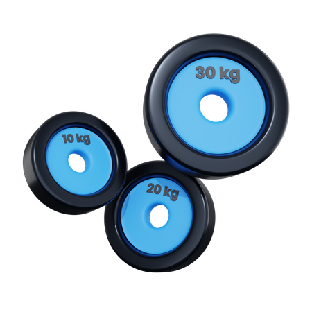 Weight Plates  3D Icon