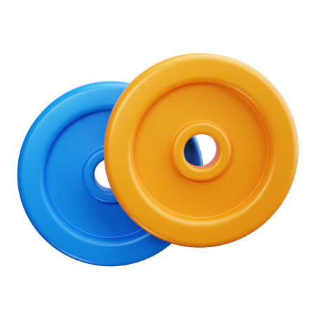 Weight Plates  3D Icon