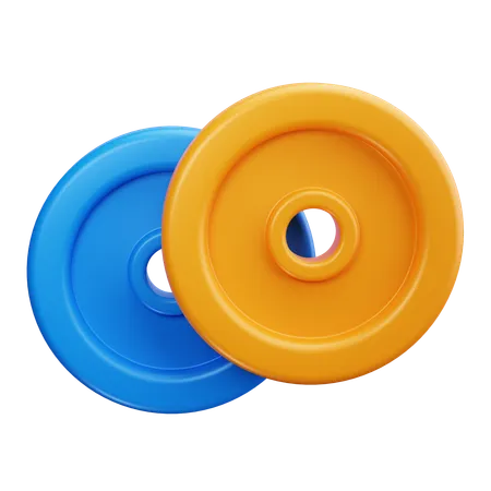 Weight Plates  3D Icon