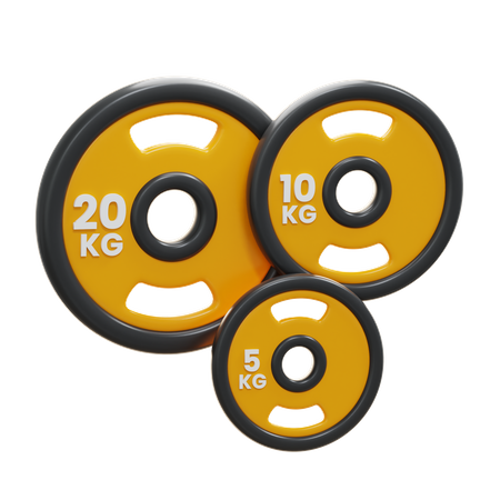 WEIGHT PLATES  3D Icon