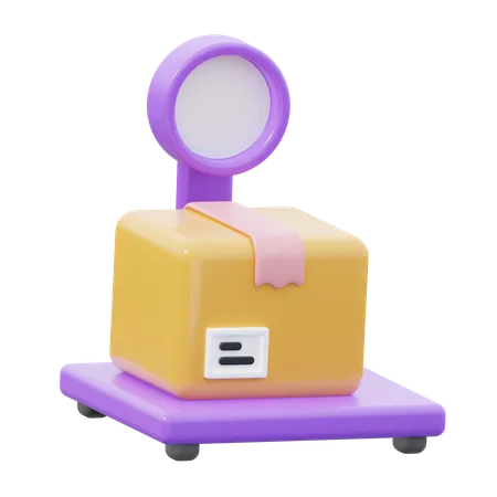 Weight scale  3D Icon