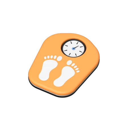 Weight_Scale  3D Icon