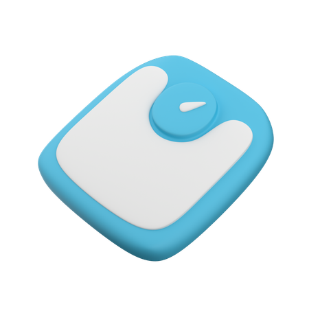 体重計  3D Icon