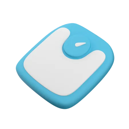 体重計  3D Icon