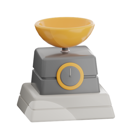 Weight Scale  3D Icon