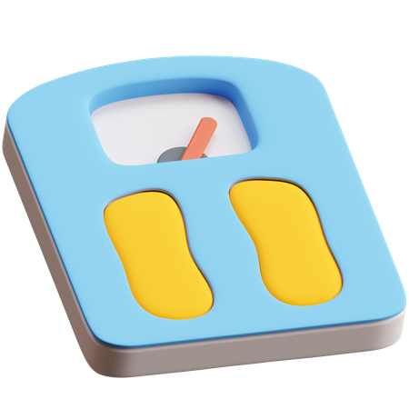 Weight scale  3D Icon