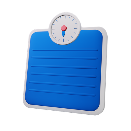 Weight Scale  3D Icon